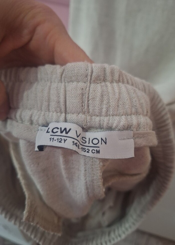 keten pantolon - Görsel 5