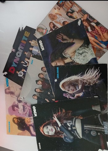K-pop Grubu Dergi Koleksiyonu