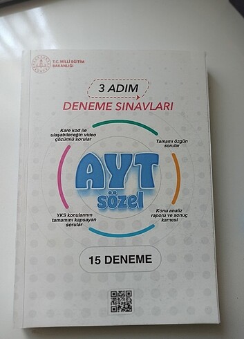 3 Adım Ayt 15 deneme