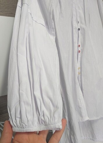xl Beden Beyaz Tunik gömlek 
