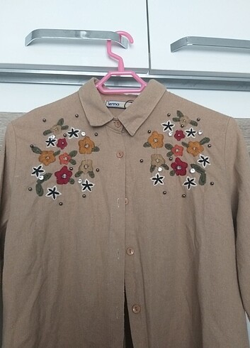 Zara Orfeonegro taşli gömlek