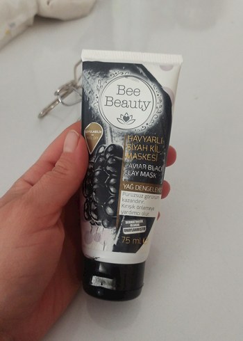 Bee Beauty Havyarlı Siyah Kil Maskesi 75 ml - Görsel 2