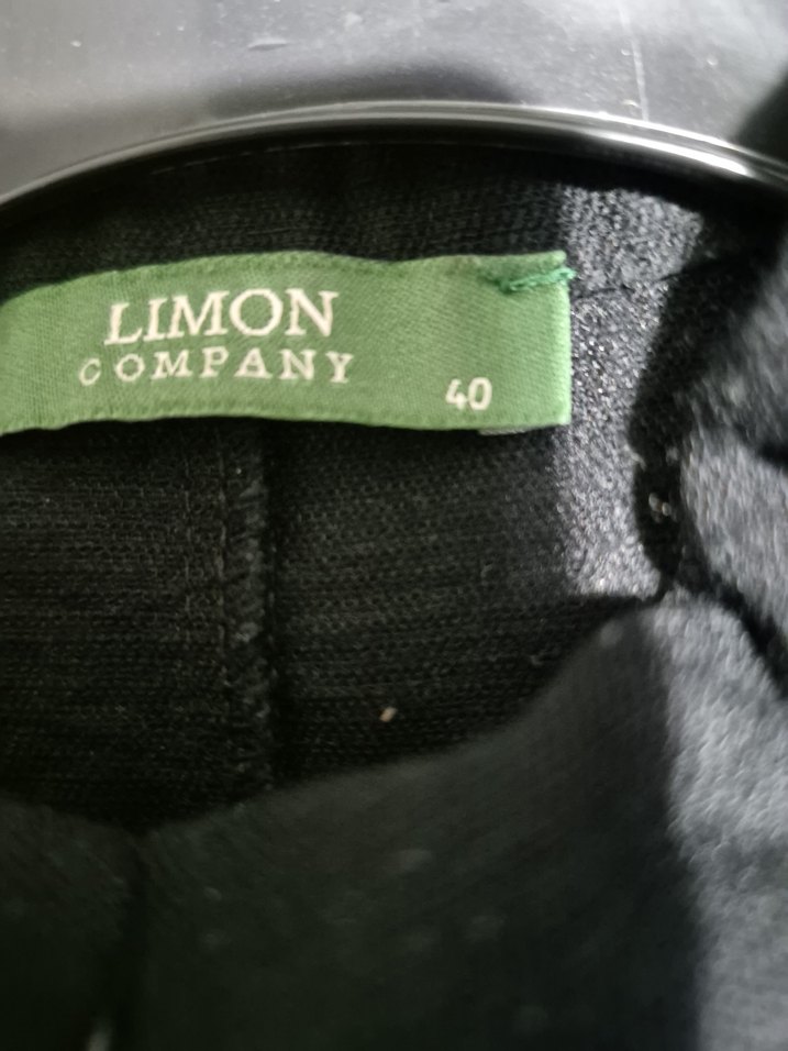 Düğmeli Siyah Keten Şortlu Elbise - Görsel 4