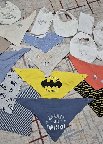 Çok Renkli Baskılı Bebek Önlükleri - Görsel 4