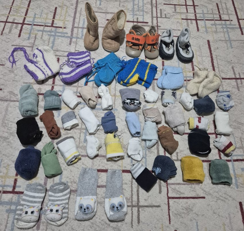 Çocuklar için Çok Renkli Çorap Seti - Görsel 2