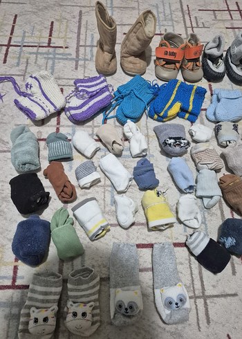 Çocuklar için Çok Renkli Çorap Seti - Görsel 4