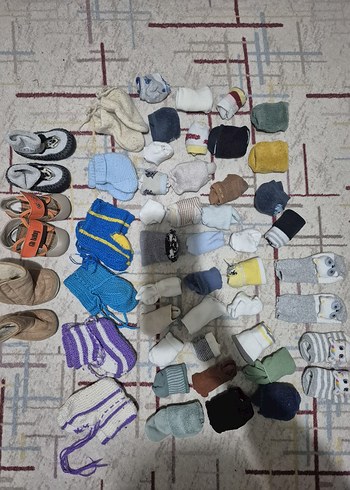 Çocuklar için Çok Renkli Çorap Seti - Görsel 5