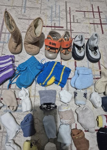 Çocuklar için Çok Renkli Çorap Seti - Görsel 6