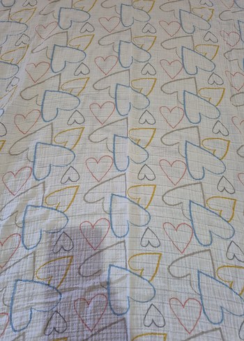 Çok Renkli Keten Çocuk Battaniyesi - Görsel 2