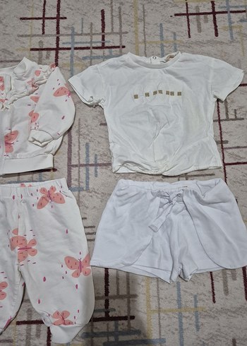 Bebek Erkek Beyaz Kısa Kollu Body - Görsel 20