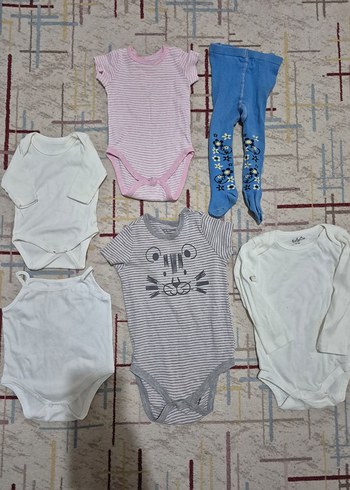 Bebek Erkek Beyaz Kısa Kollu Body - Görsel 2