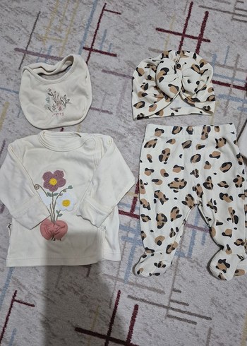 Bebek Erkek Beyaz Kısa Kollu Body - Görsel 15