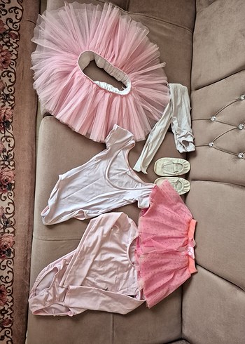 Pembe Kız çocuk Balerin Elbisesi
