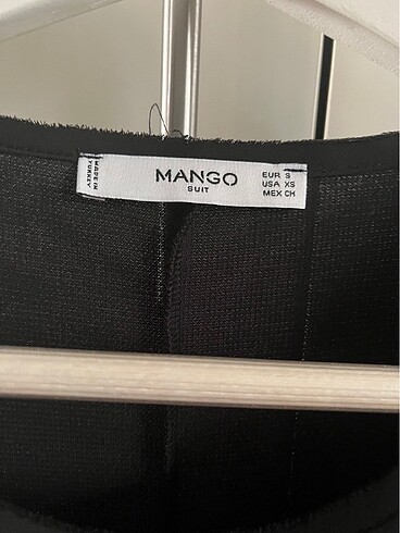 s Beden siyah Renk Mango bluz