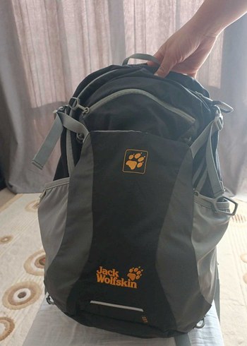 Jack Wolfskin Siyah Gri Sirt Cantasi