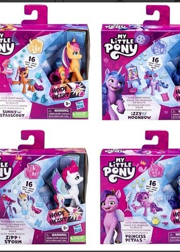 My Little Pony Figürleri 4lü set