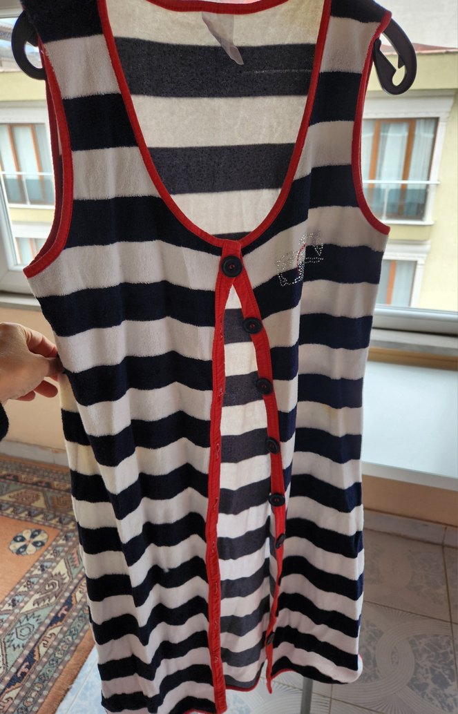 havlu plaj elbisesi - Görsel 2