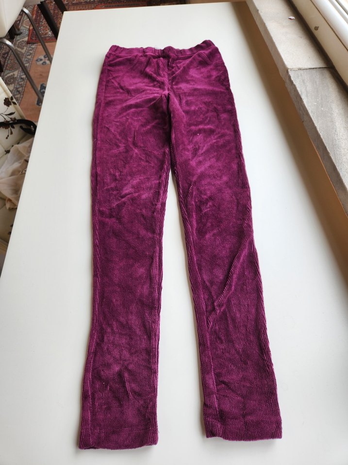 kız çocuk kadife pantolon - Görsel 2