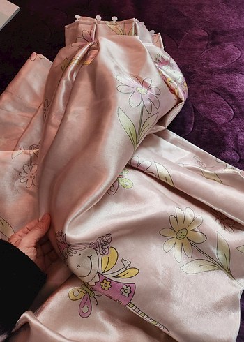 kiz çocuk icin fon Perde - Görsel 4