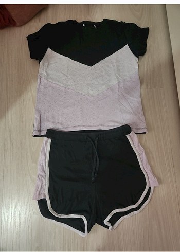 Kızlar çocuk yazlık pijama takımı - Görsel 5