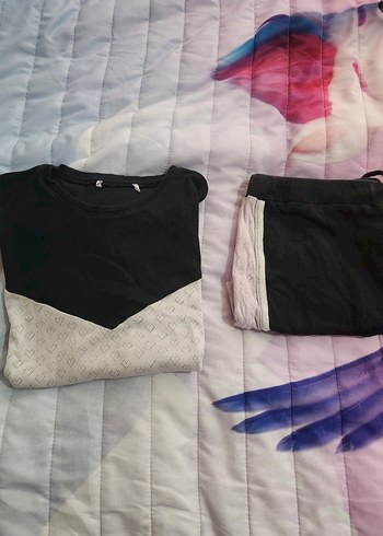 Kızlar çocuk yazlık pijama takımı - Görsel 2