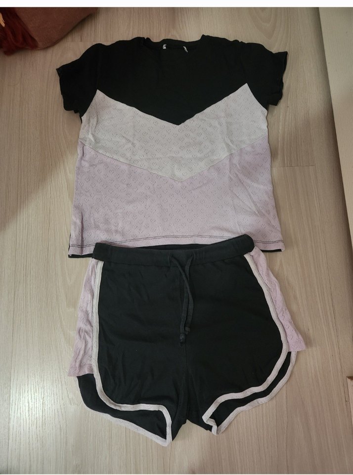 Kızlar çocuk yazlık pijama takımı - Görsel 5