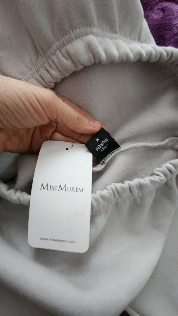 Gri Rahat Kesim Kadın Eşofman Altı - Görsel 4