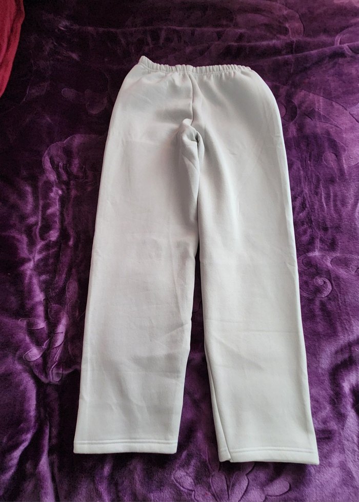 Gri Rahat Kesim Kadın Eşofman Altı - Görsel 3