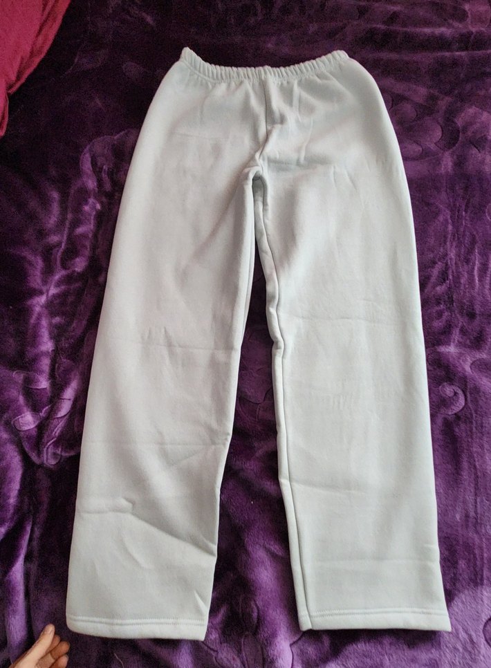 Gri Rahat Kesim Kadın Eşofman Altı - Görsel 2