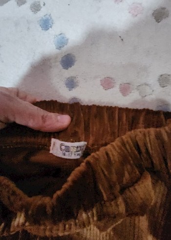 Kız Çocuk kadife tayt - Görsel 4