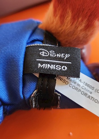 Zootopia Polis Temalı Renkli Peluş Oyuncak nick - Görsel 3