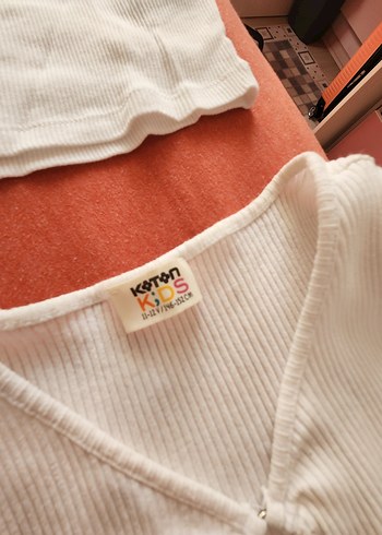 Çocuklar için renkli yumuşak tshirt ve badi - Görsel 7