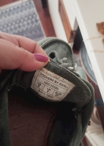 Dockers Gri Süet Bağcıklı Erkek Günlük Ayakkabı - Görsel 6