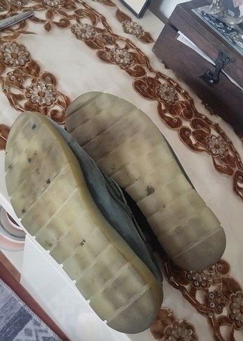 Dockers Gri Süet Bağcıklı Erkek Günlük Ayakkabı - Görsel 7