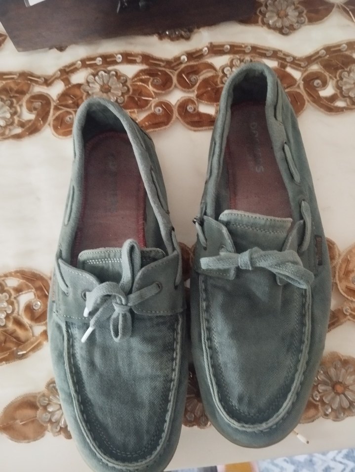 Dockers Gri Süet Bağcıklı Erkek Günlük Ayakkabı - Görsel 2