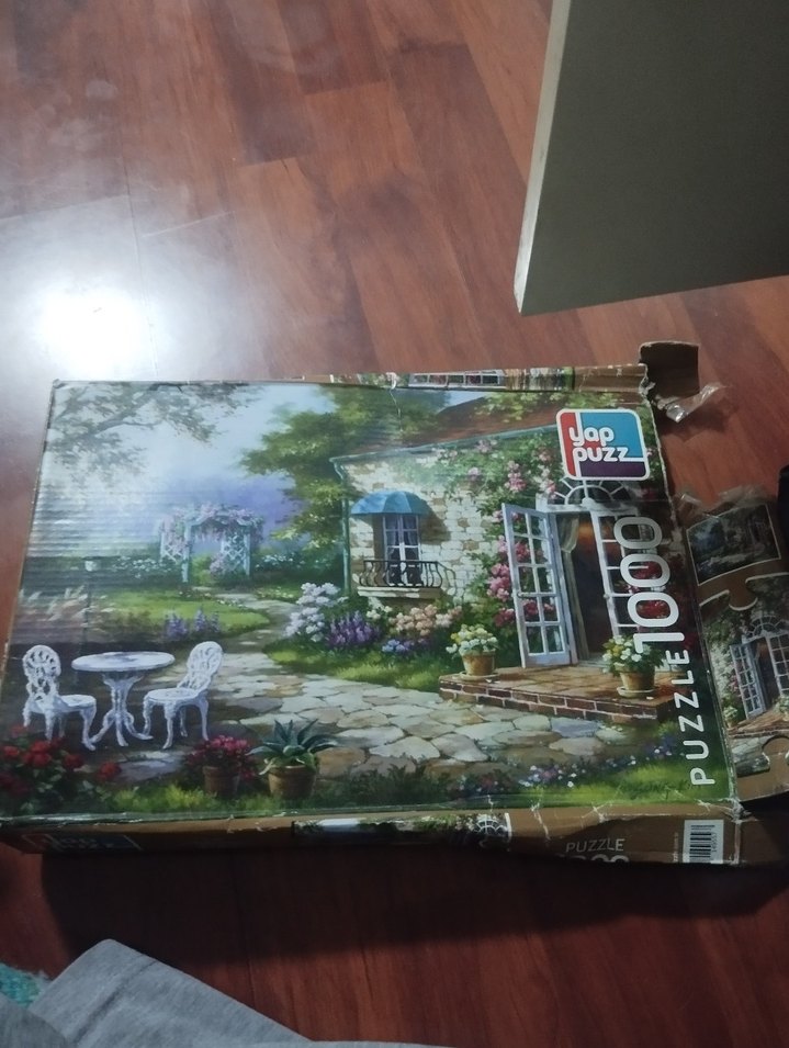 1000 Parça Renkli Manzara Puzzle - Görsel 3