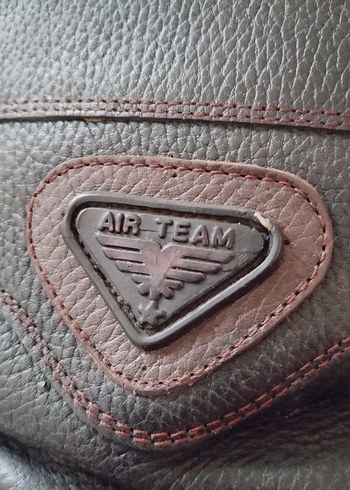 Siyah köşeleri kahverengi ip Deri Bot - Görsel 2