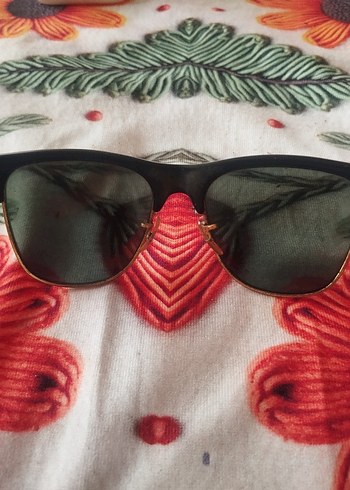 Bohem Tarzı Koyu Renkli RayBan - Görsel 5