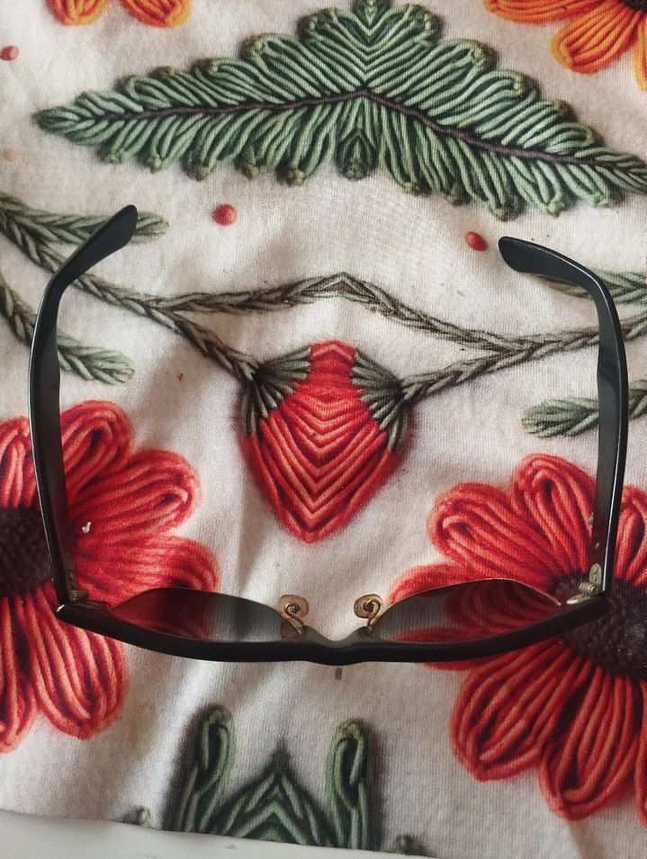 Bohem Tarzı Koyu Renkli RayBan - Görsel 2