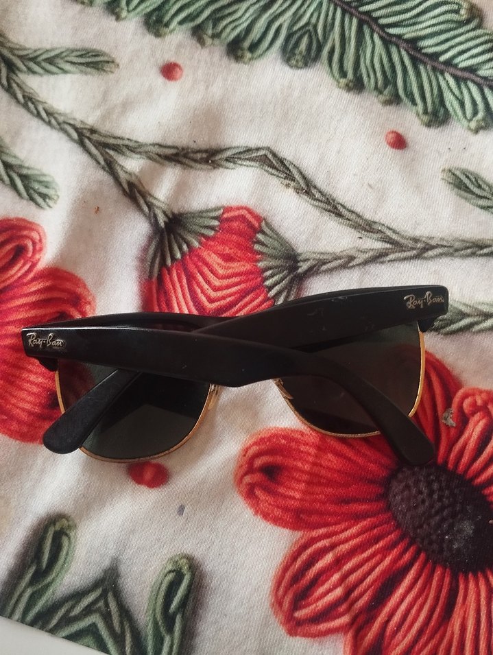 Bohem Tarzı Koyu Renkli RayBan - Görsel 3