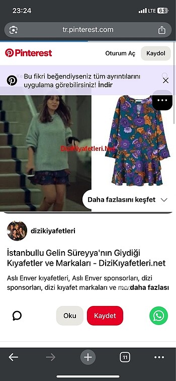 xs Beden Çiçekli mini elbise