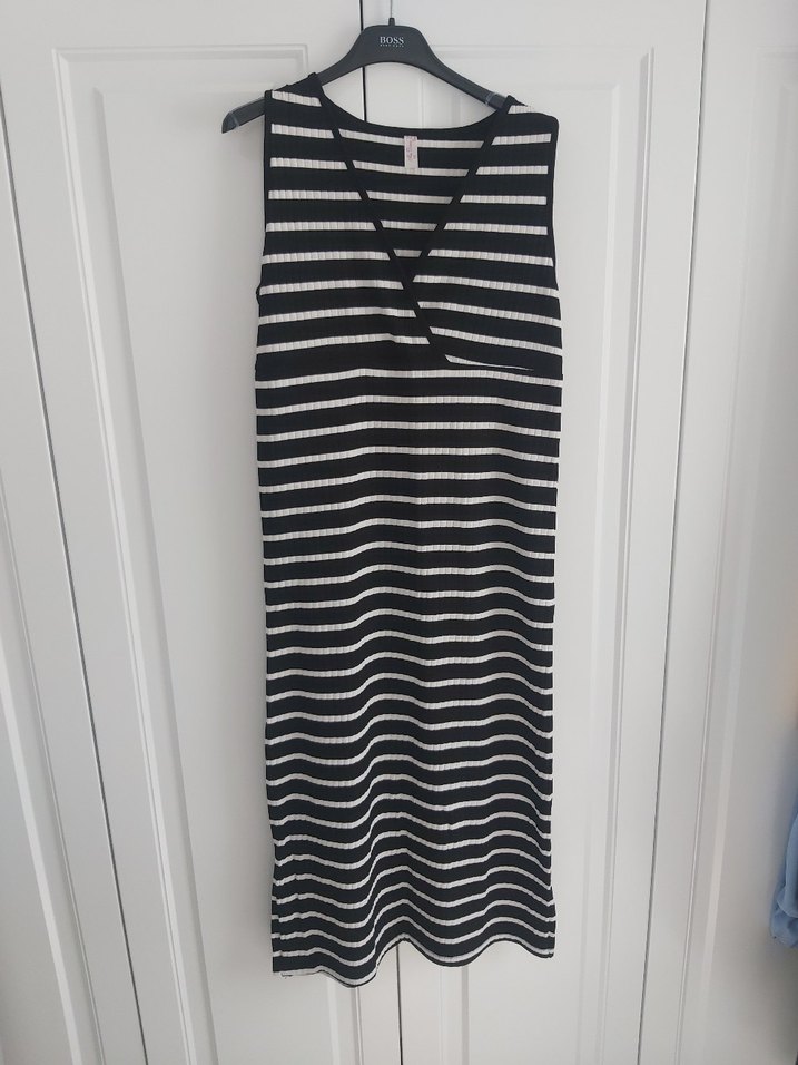 Zebra Desenli Hamile Midi Etek - Görsel 2