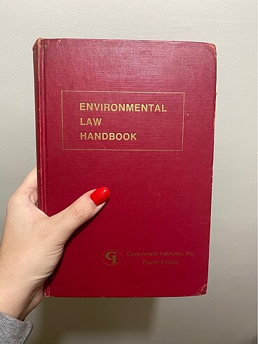 Environmental Law Handbook Çevre Hukuku Kitap