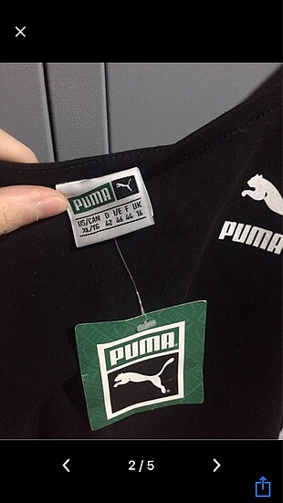 Puma puma günlük elbise