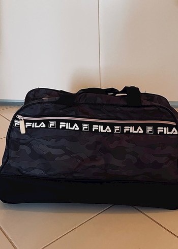 Fila Siyah Kamuflaj Spor Canta