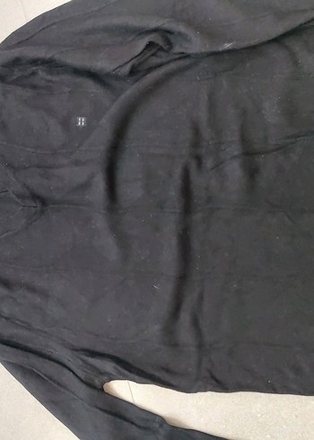 Kahverengi V Yaka Erkek Triko Kazak - Görsel 6