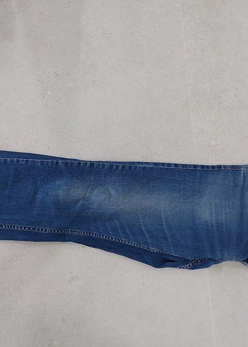 Erkek Mavi Denim Regular Fit Jean - Görsel 2