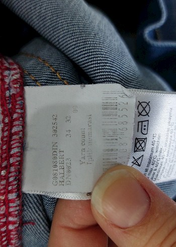 Erkek Mavi Denim Regular Fit Jean - Görsel 3