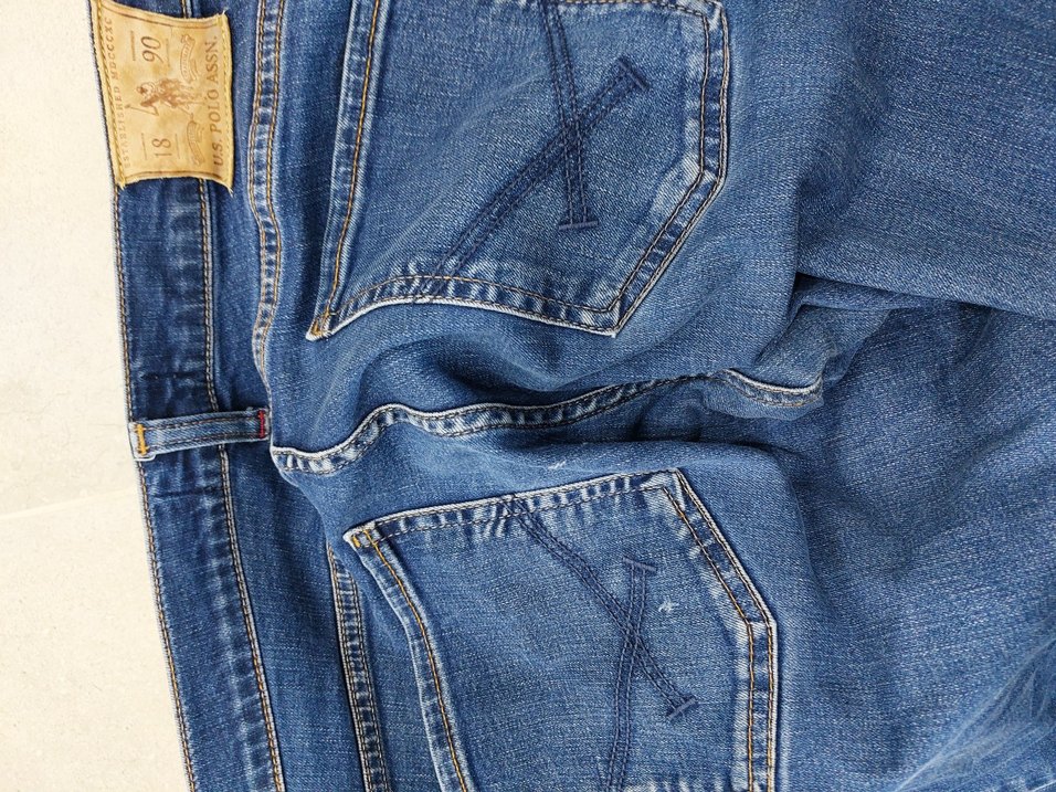 Erkek Mavi Denim Regular Fit Jean - Görsel 4