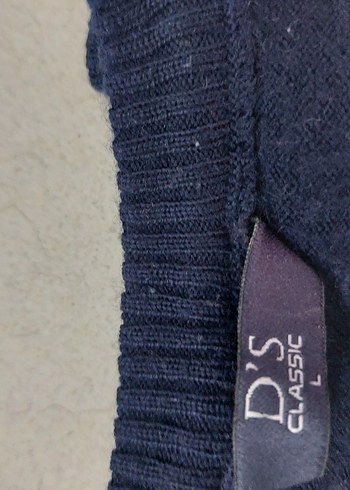 Mor Uzun Kollu Örgü Erkek Kazak - Görsel 3